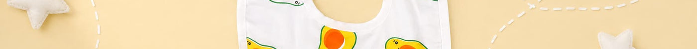 duck print bib for babies