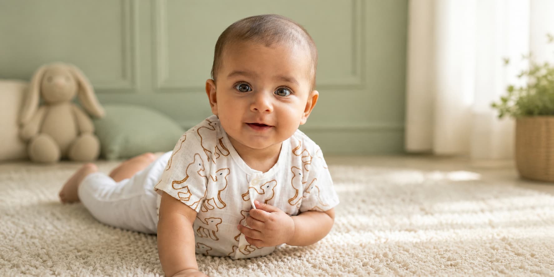 organic muslin baby wear