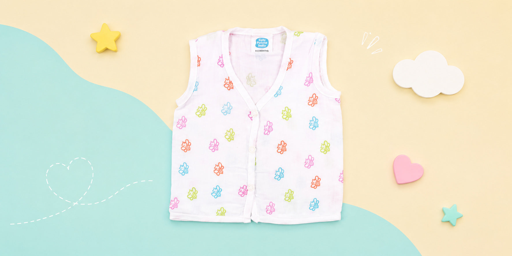 cotton baby clothes for hot weather