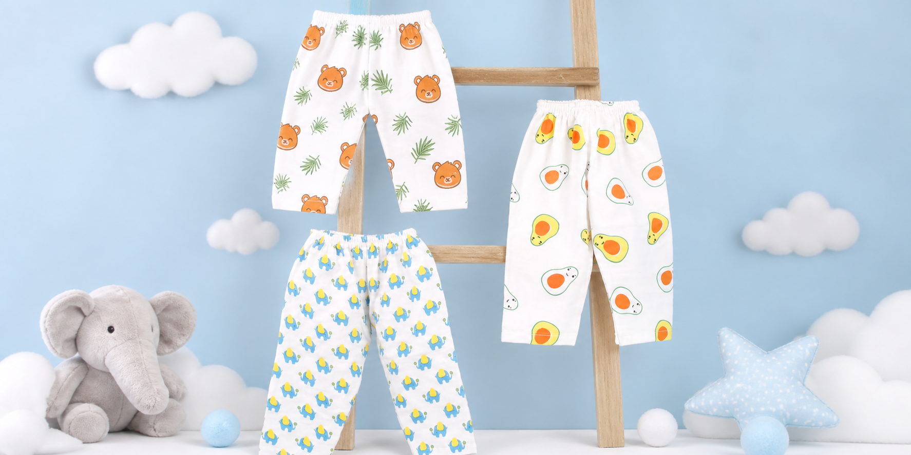 muslin baby washcloth 3 pack