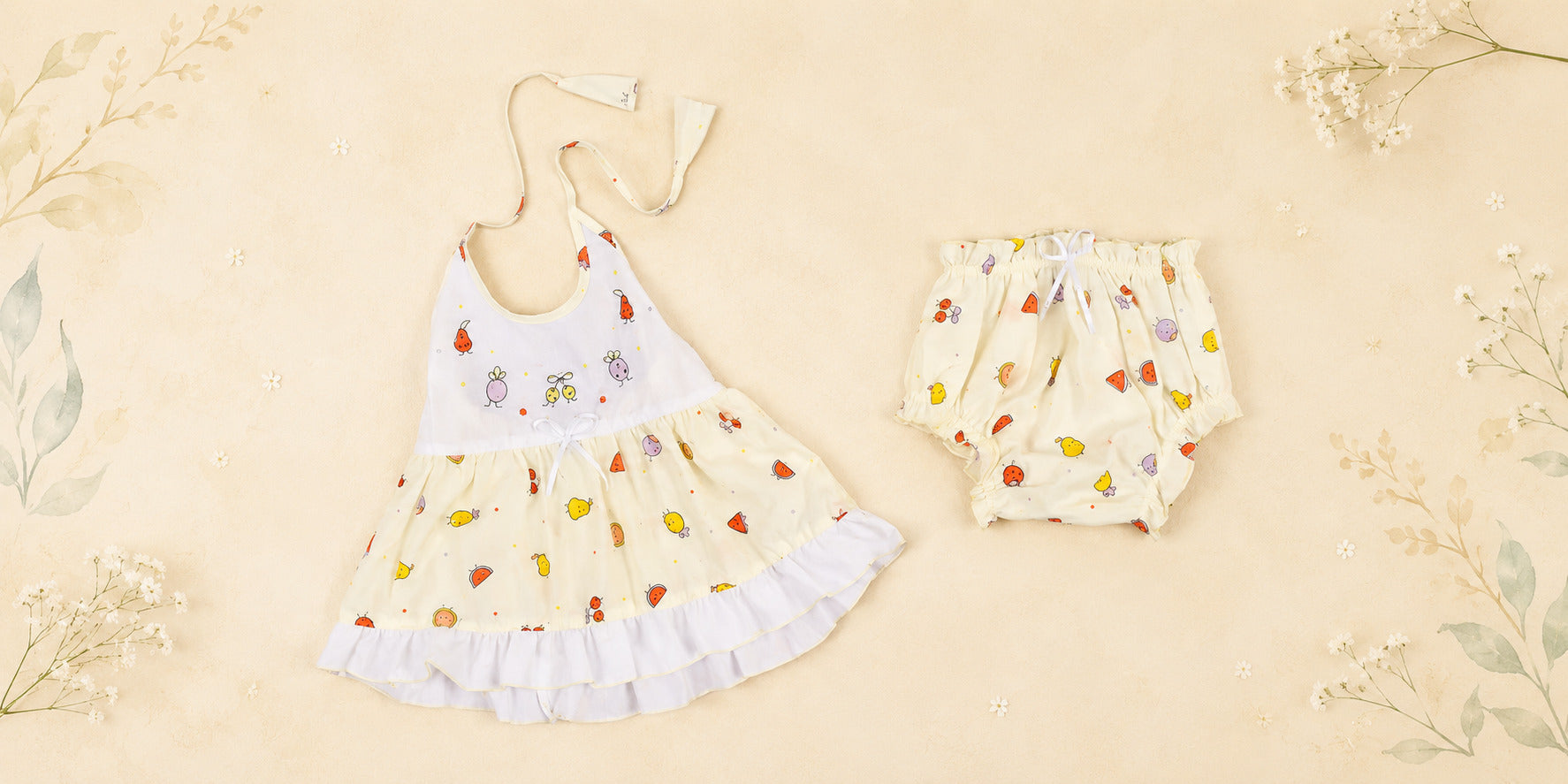 cotton baby clothes for hot weather