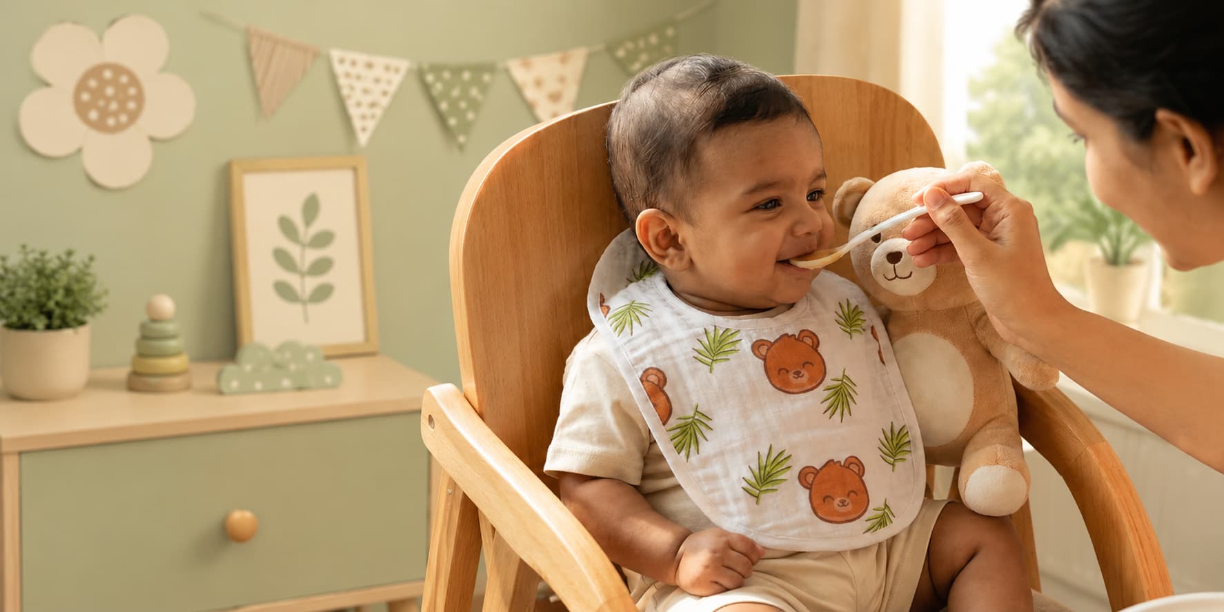 muslin cotton bibs for newborns