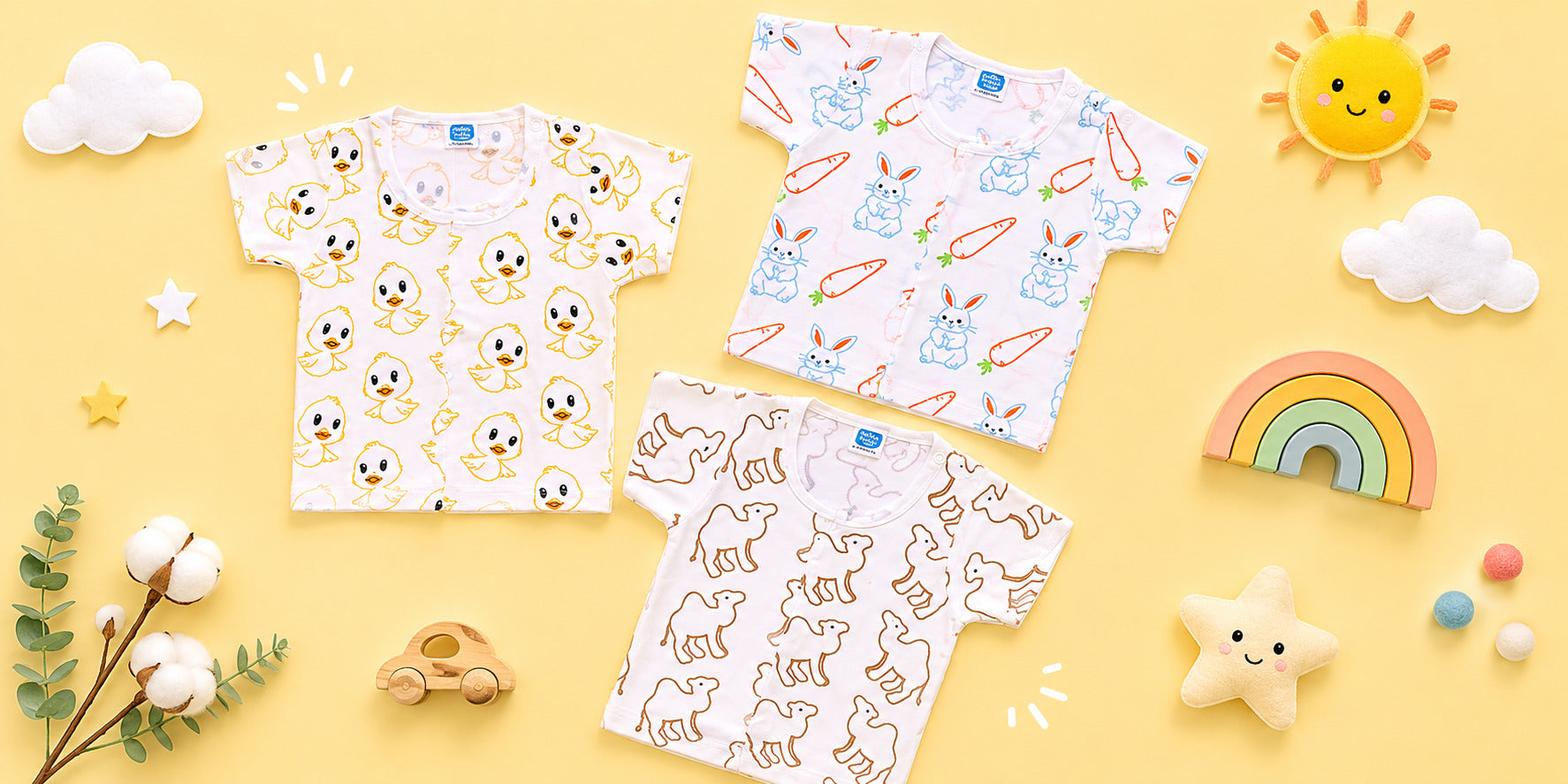 multipack baby cotton sets