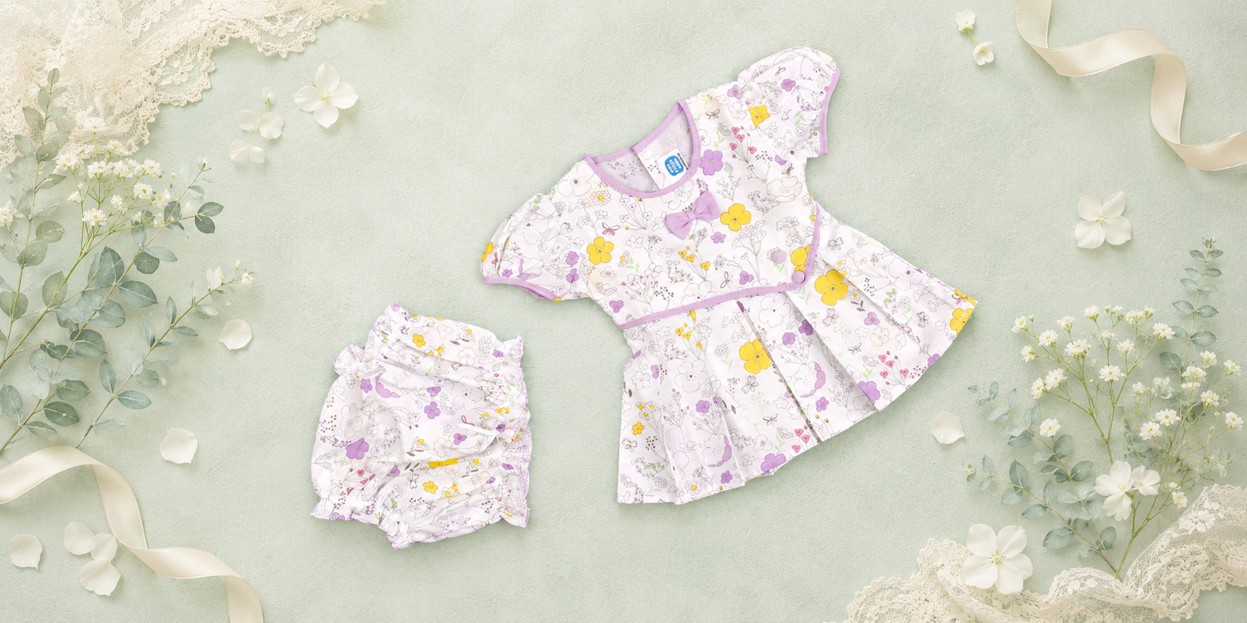 muslin cotton flared frock