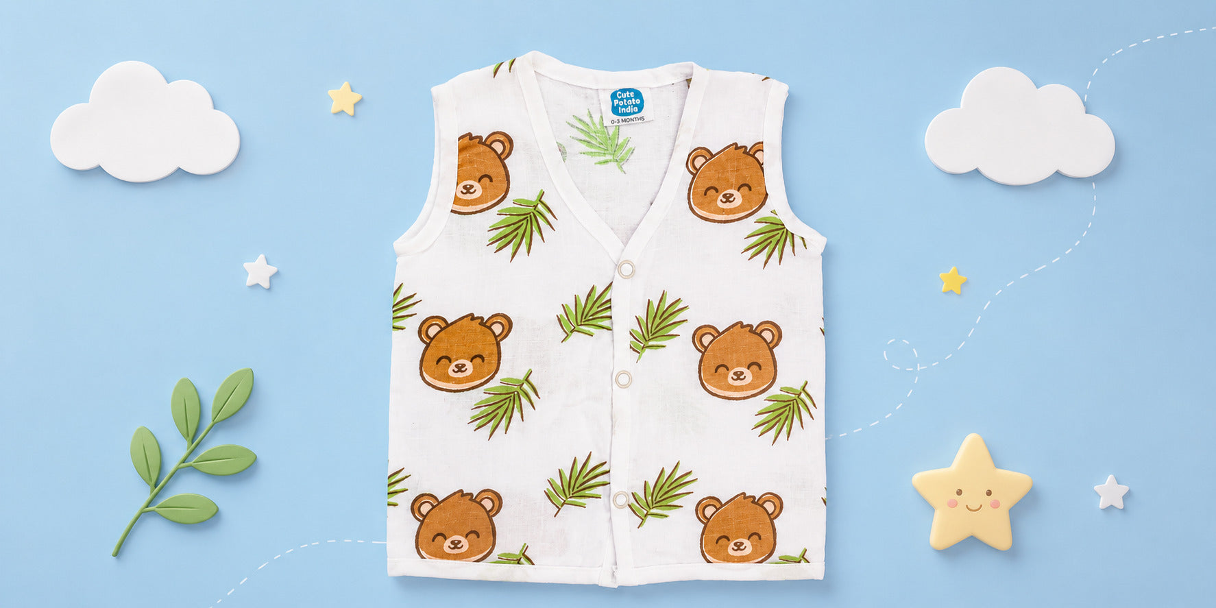 organic muslin baby wear
