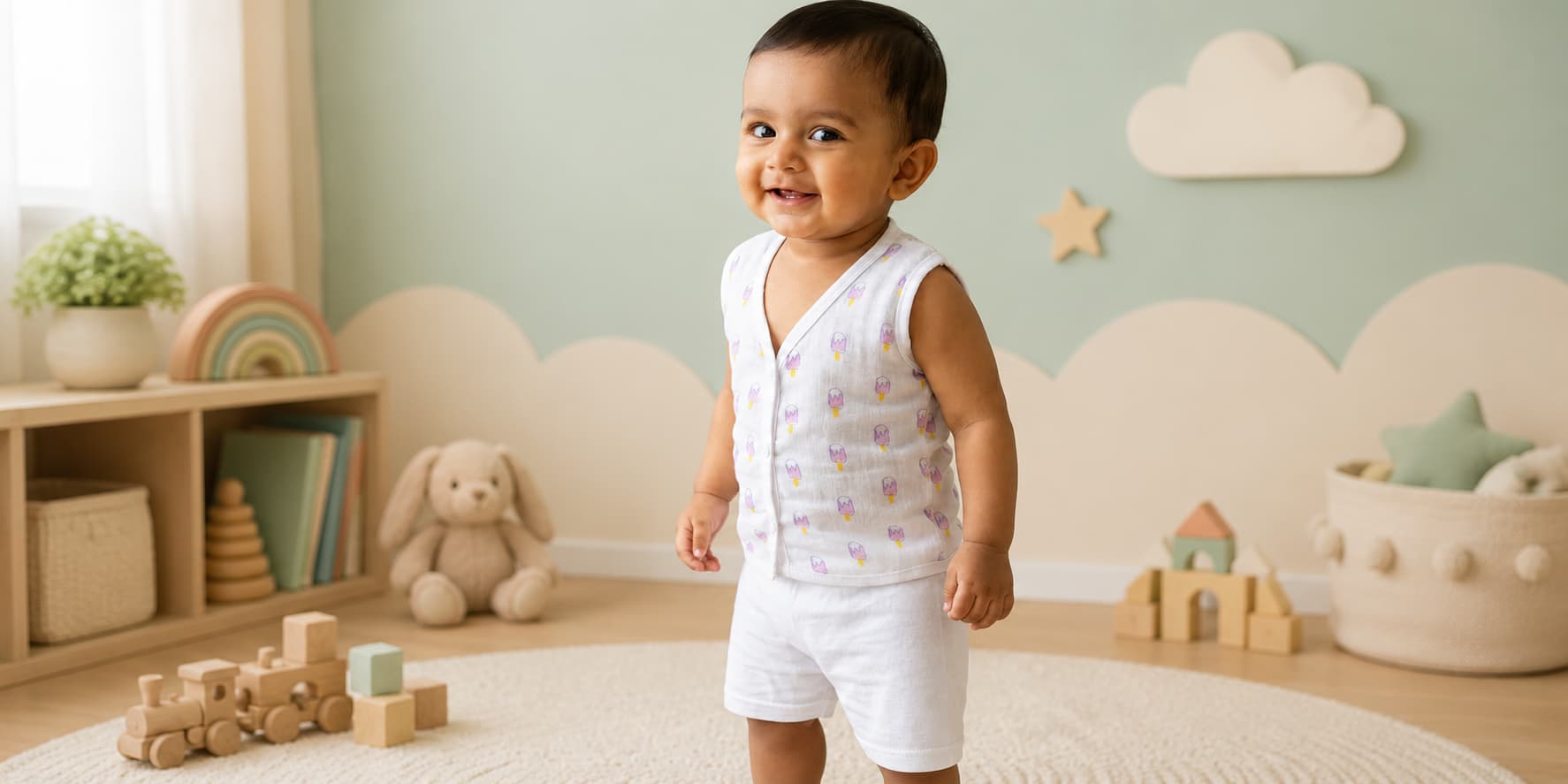 unisex organic baby wear