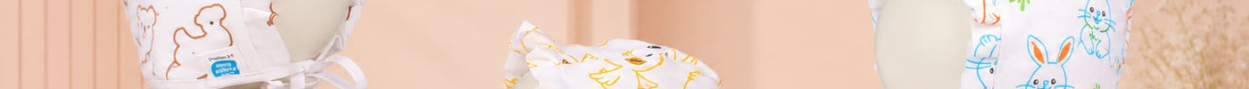 caps with prints for babies