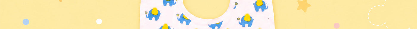 blue elephant bib for newborns