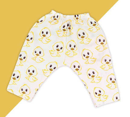 Soft Muslin Cotton Baby Full Pants | Breathable Unisex Bottoms for Newborns & Toddlers