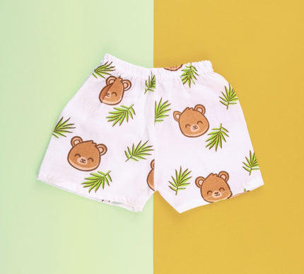 Soft Muslin Cotton Baby Shorts | Breathable Unisex Bottoms for Infants & Toddlers