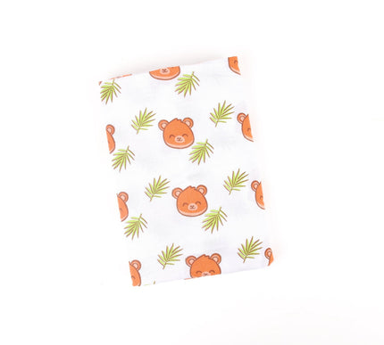 Soft Cotton Muslin Baby Swaddle | Lightweight & Breathable for Newborns