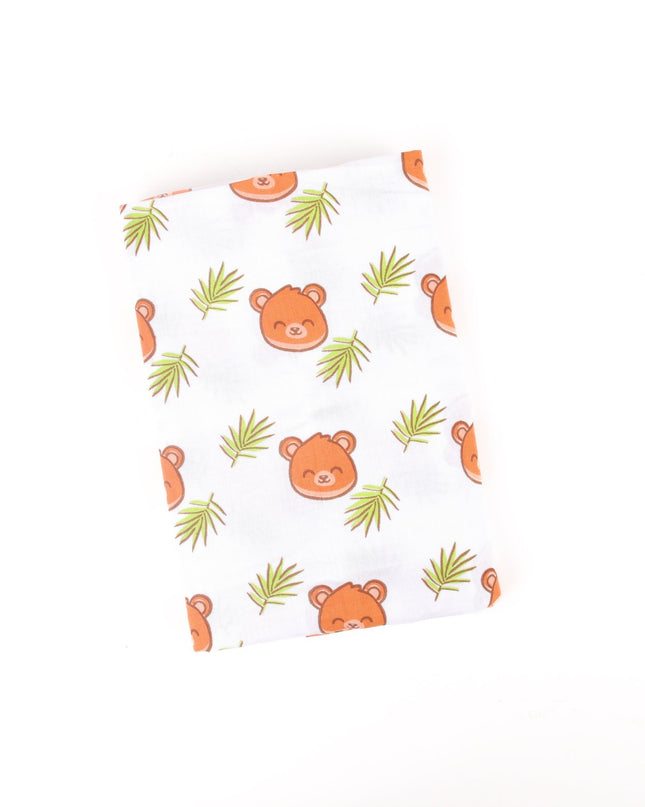 Soft Cotton Muslin Baby Swaddle | Lightweight & Breathable for Newborns