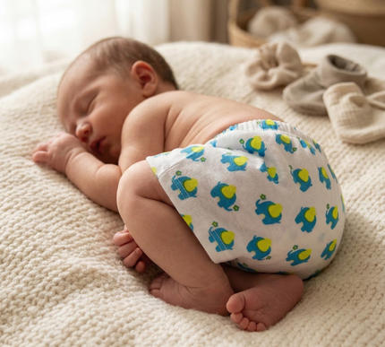 Soft Muslin Cotton Baby Shorts | Breathable Unisex Bottoms for Infants & Toddlers