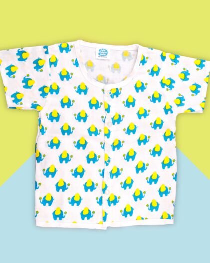 Soft Cotton Muslin Sleeved Top for Infants & Toddlers