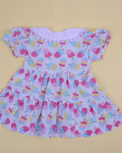 Soft Cotton Light Blue Frock by CPI