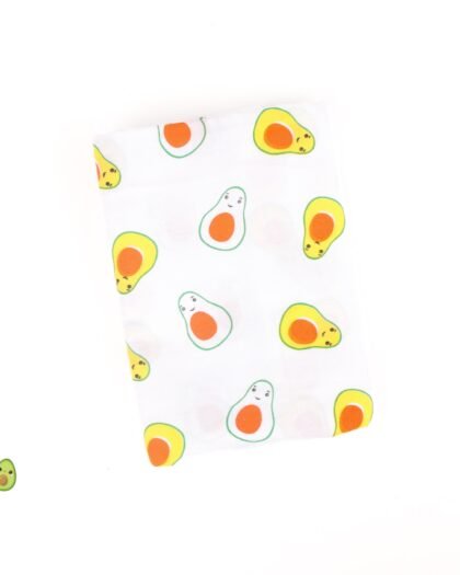 Cute Avocado Print Baby Swaddle – Soft Muslin Cotton Swaddle for Newborns & Infants