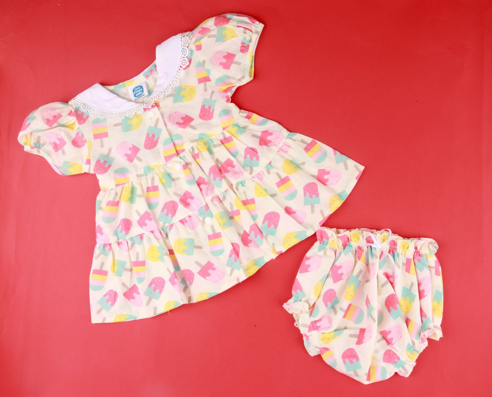 Candy-Ice-Cream-Print-Baby-Frock-with-Bloomers-–-Soft-Cotton-Dress-for-Girls-Light-Yellow