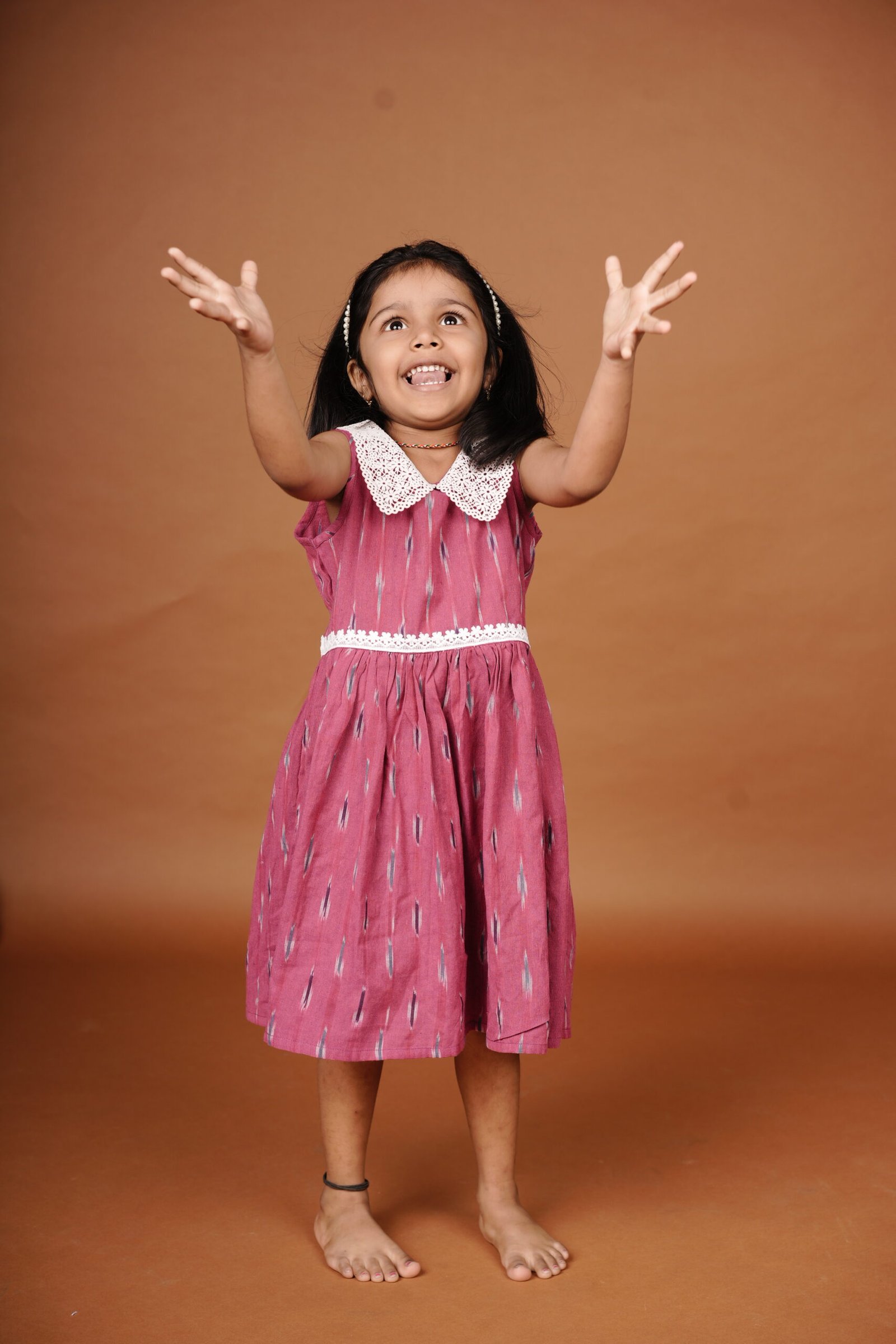 Ikkat-fabric-frock by cpi