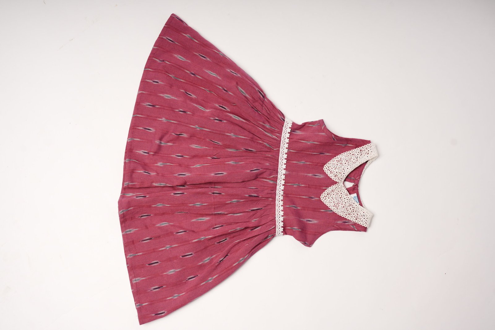 Ikkat-fabric-frock no model