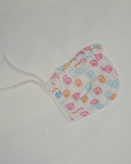 cute shell print cap